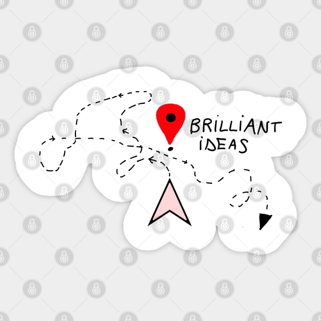 Brilliant Ideas Sticker by PaoloTorreShop